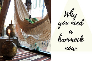 Why you need a hammock right this minute.