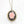 A Pocket of Posies - Big Cameo Locket Necklace - Pink and Black: 22 Inches