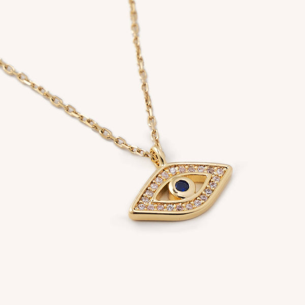 Nikki Smith Designs - Evil Eye Adjustable Necklace