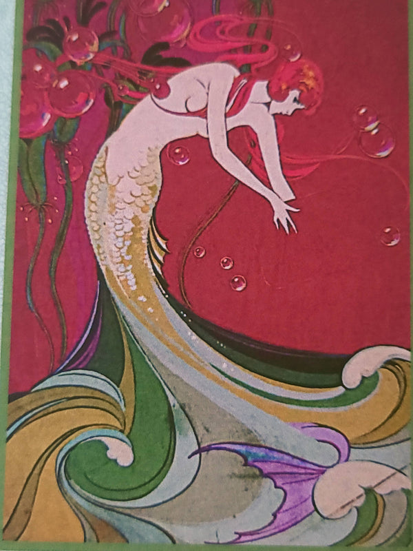 "Deco Mermaids" Handmade Decorator Matchbox- Beach: La Sirène Pittoresque