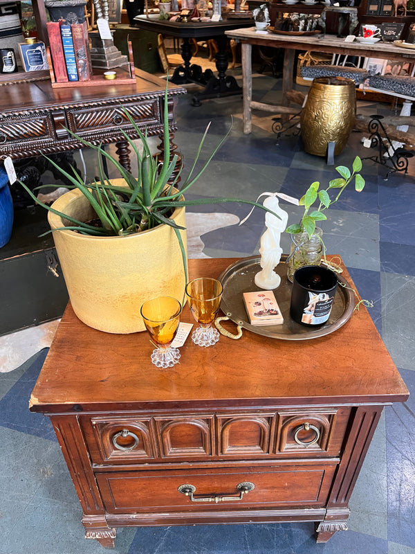 Vintage Wood Side Table