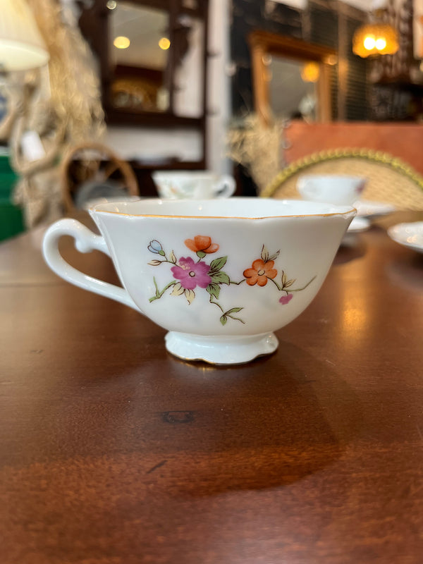 Another side of tea cup