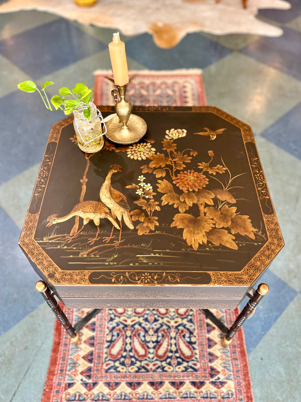 Asian Hideaway accent table