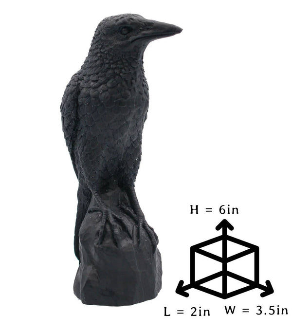 A Pleasant Thought - PERCHED RAVEN CANDLE | PILLAR