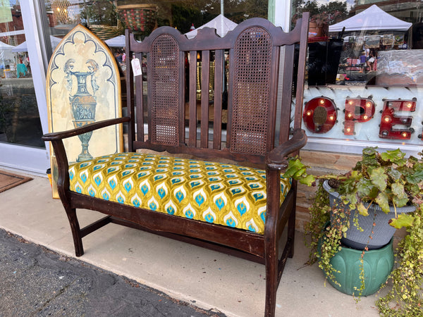 Wood bench