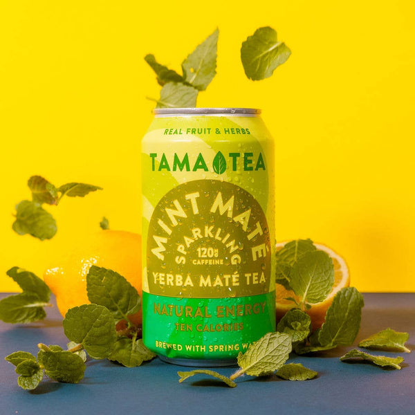 Tama Tea, LLC - Mint Maté - Organic Yerba Maté Tea - Natural Energy