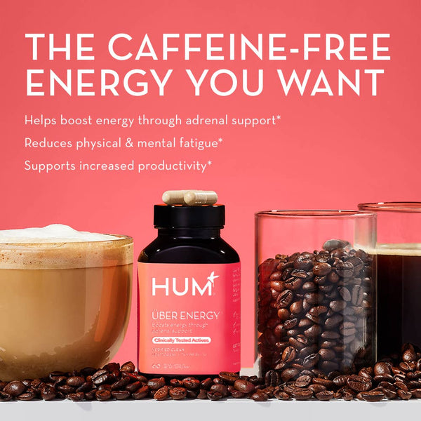 Hum Nutrition - UBER ENERGY CAPSULES FOR COGNITIVE SUPPORT