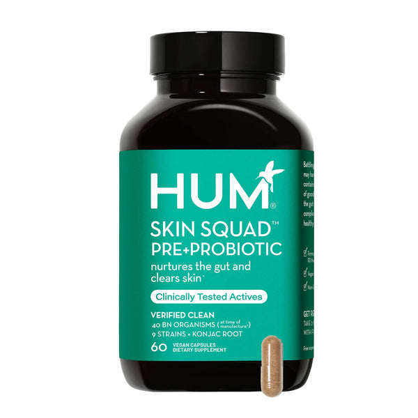 Hum Nutrition - SKIN SQUAD PRE+PROBIOTIC CAPSULES FOR SKIN & GUT HEALTH