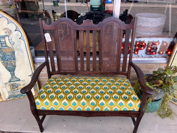 Wood bench