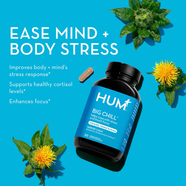 Hum Nutrition - BIG CHILL CAPSULES FOR REDUCING STRESS SYMPTOMS