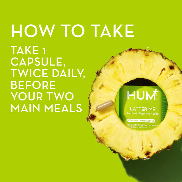 Hum Nutrition - FLATTER ME CAPSULES FOR DIGESTIVE HEALTH & BLOATING RELIEF