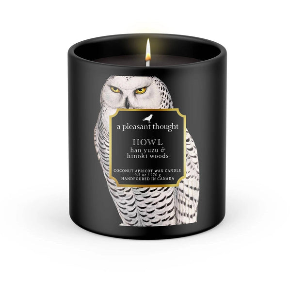 A Pleasant Thought - HOWL | HAN YUZU & HINOKI WOODS | RAVEN CANDLE: Cotton