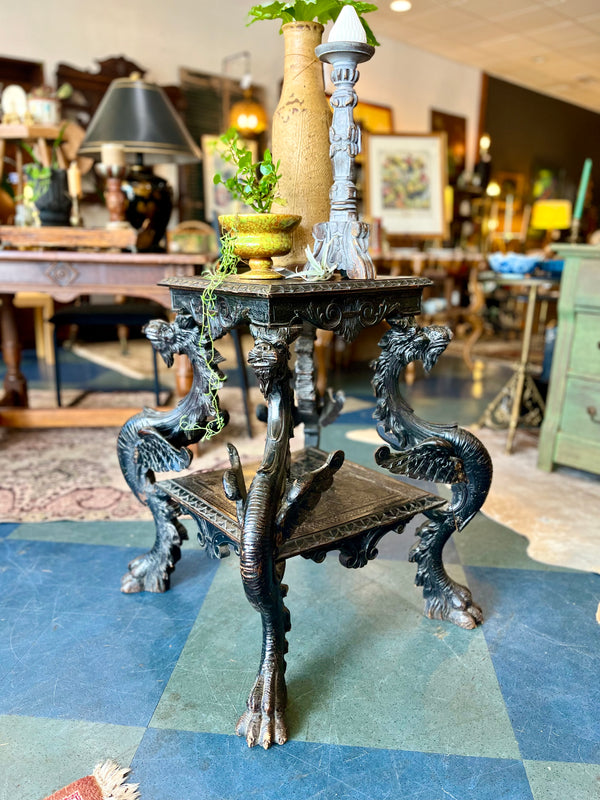 Unique vintage plant stand