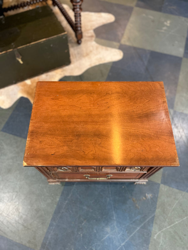 Vintage Wood Side Table