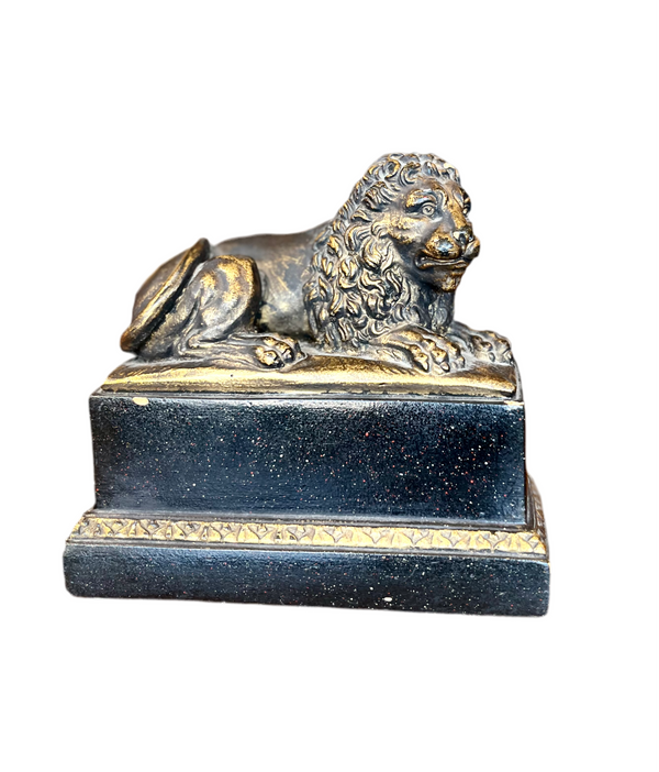 Hollywood Regency Lion Bookends