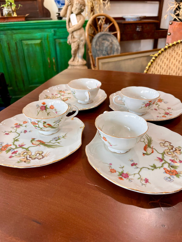 Tea cup and plate set