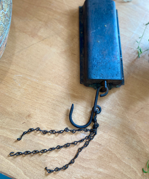 Antique Brass  Hanging Scale