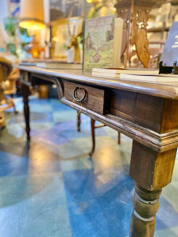 Antique Large Wood Desk