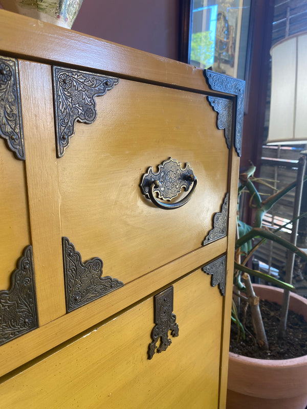 vintage asian style dresser