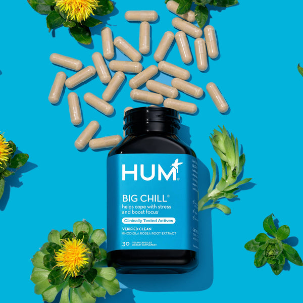 Hum Nutrition - BIG CHILL CAPSULES FOR REDUCING STRESS SYMPTOMS