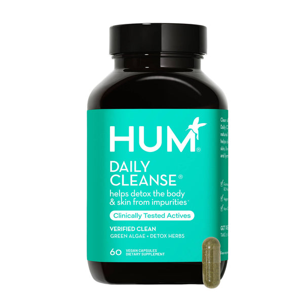 Hum Nutrition - DAILY CLEANSE CAPSULES FOR SKIN & BODY DETOX