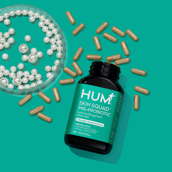 Hum Nutrition - SKIN SQUAD PRE+PROBIOTIC CAPSULES FOR SKIN & GUT HEALTH