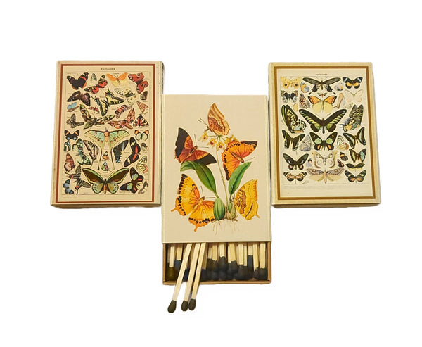 "Beautiful Butterflies" Handmade Decorator Matchbox - Dancing Butterflies